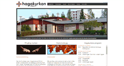 Desktop Screenshot of hagakyrkan.se